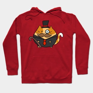 Fat Dapper Cat Hoodie